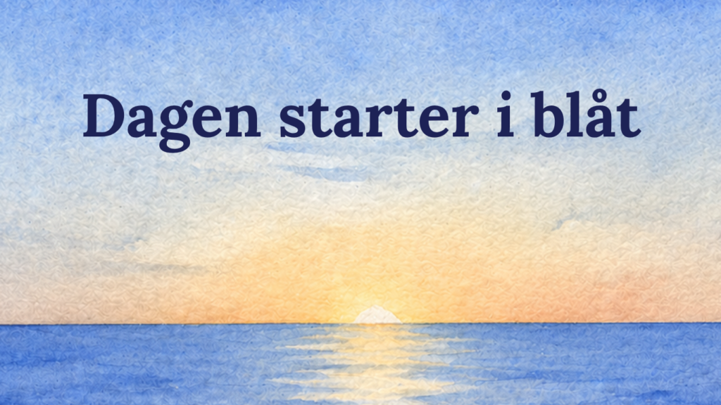 Dagen starter i blåt, Sommerkoncert 2026