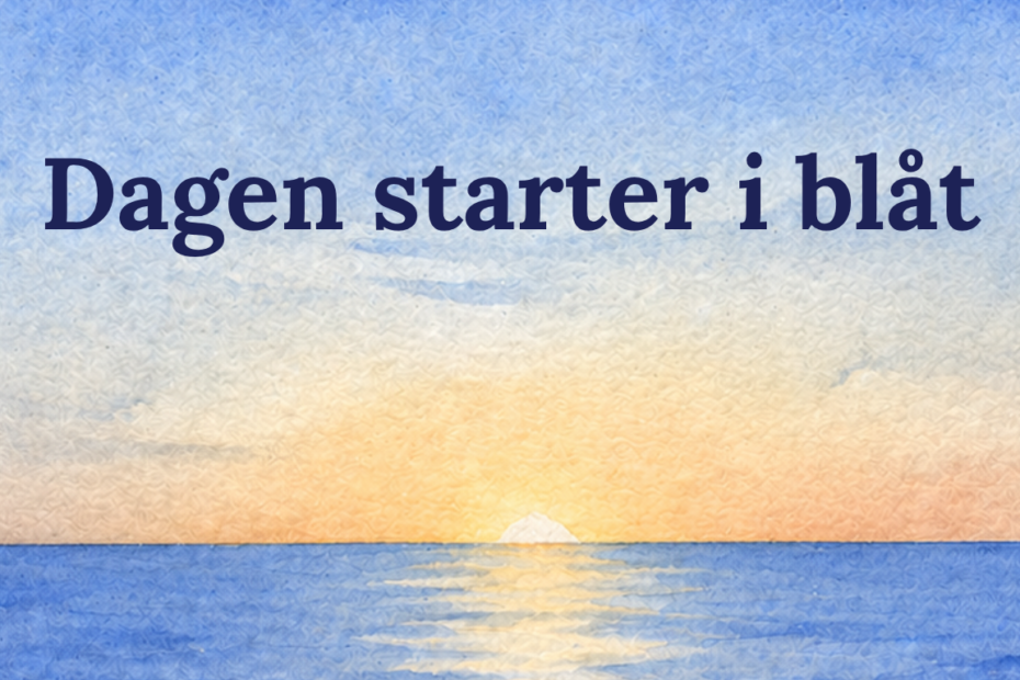 Dagen starter i blåt, Sommerkoncert 2026