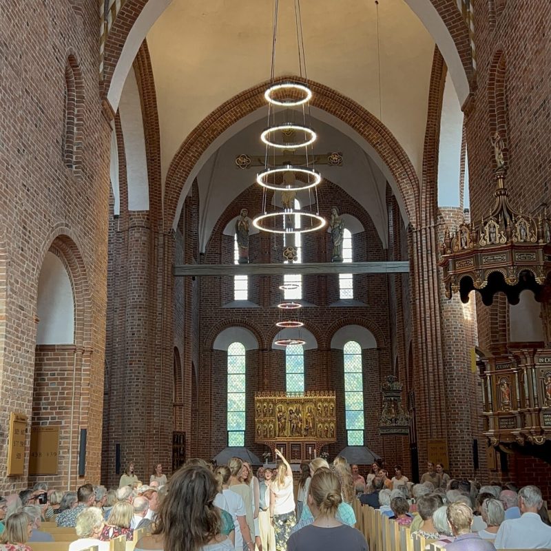 Aftensang i Løgumkloster Kirke
